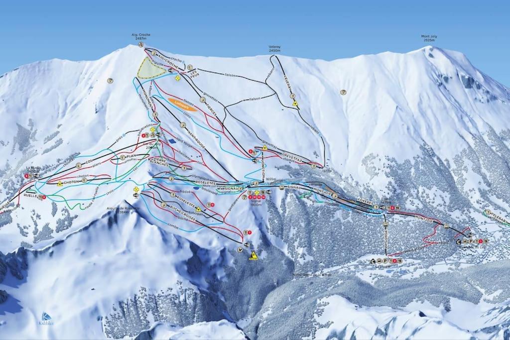 Studio Agreable Les Contamines-Montjoie Exteriér fotografie